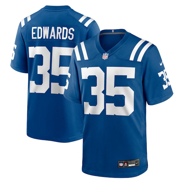 Johnathan Edwards Indianapolis Colts Nike Team Game Jersey -  Royal