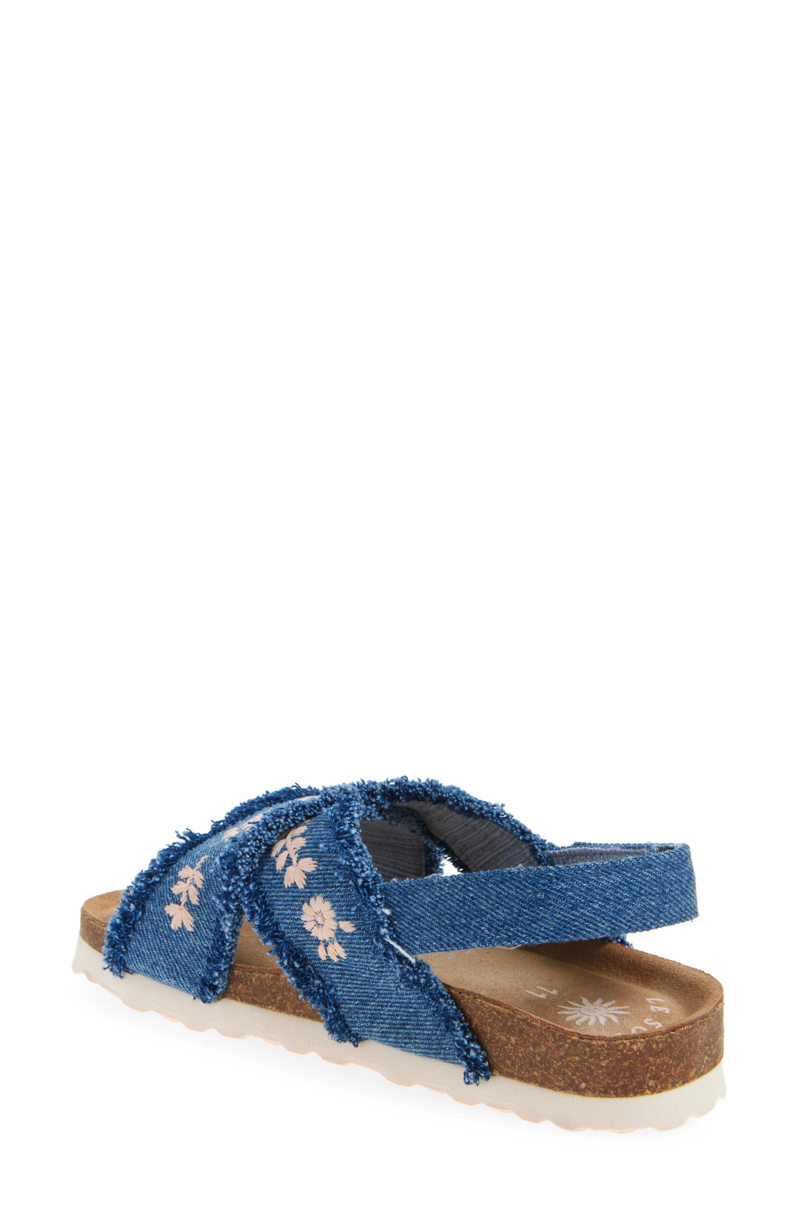 NEXT Kids' Embroidered Slingback Sandal
