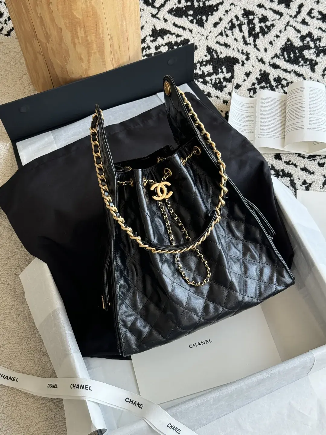 Chanel Quilted Leather Hobo Bag product photo from LabelPicks