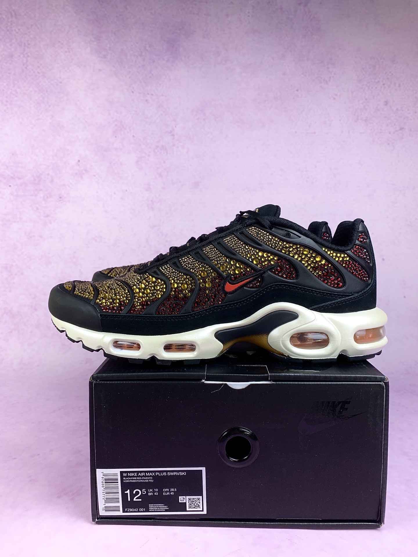 Nike Air Max Plus with Swarovski Crystals Shoes
