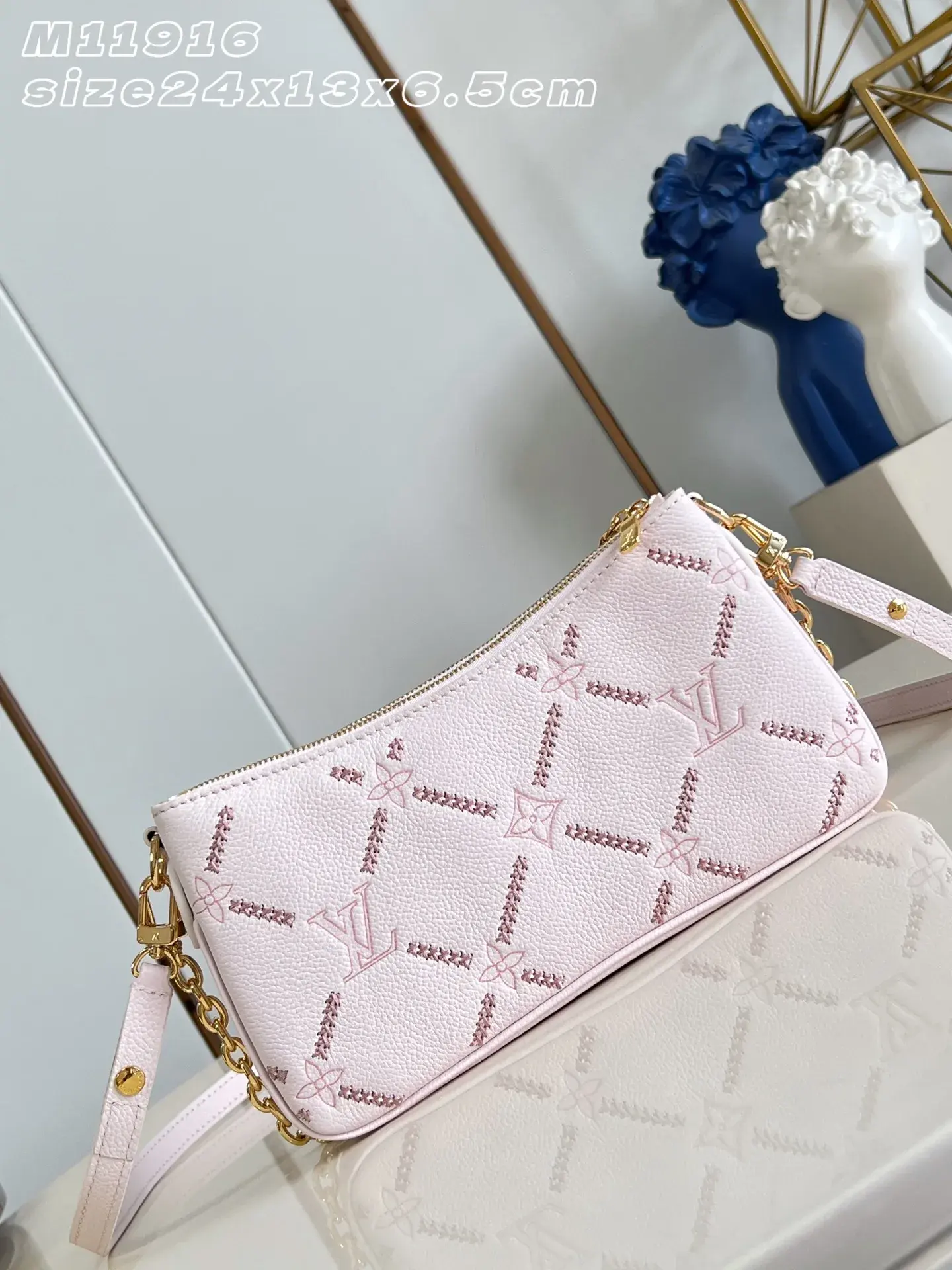 Louis Vuitton Pink Pochette Calfskin Shoulder Bag product photo from LabelPicks
