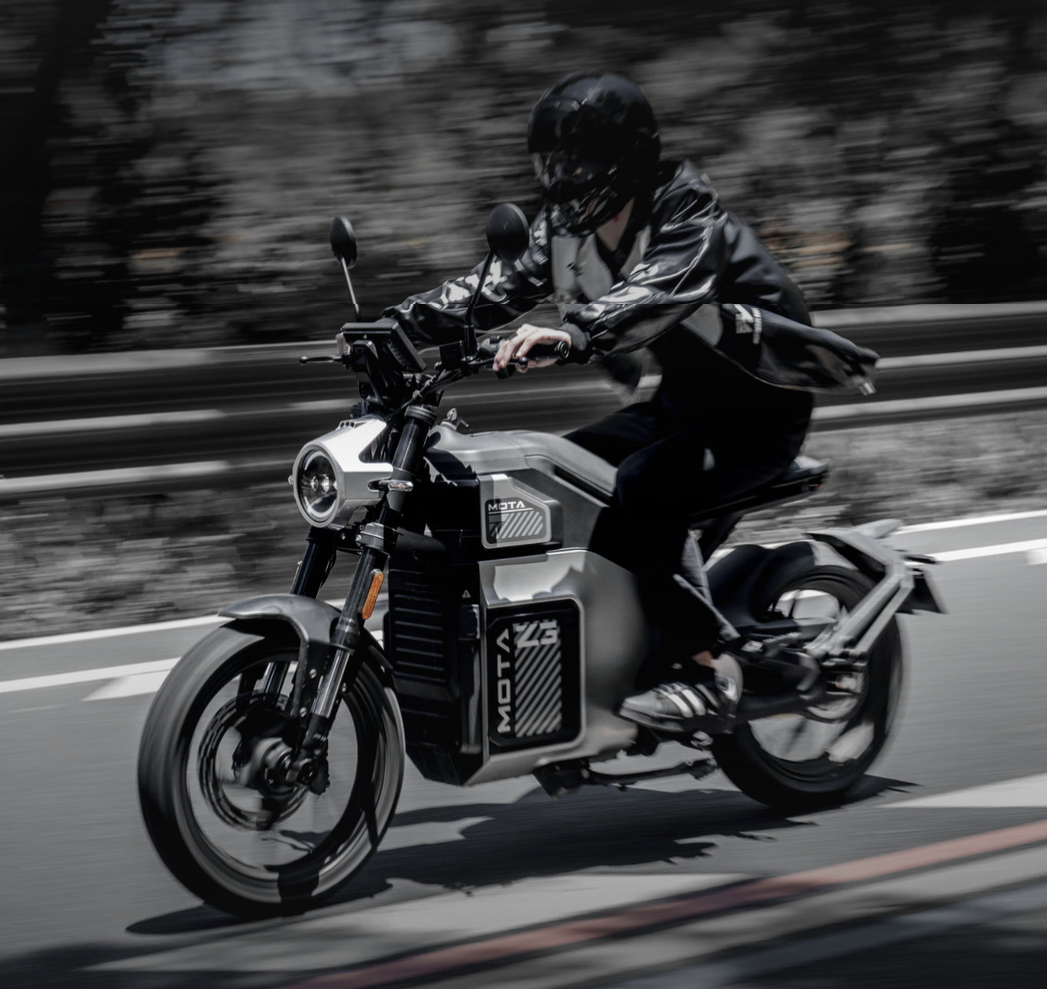 MOTA Z3 High-Performance Electric Motorcycle Off-Road Grey E-Bike - GreshamTech