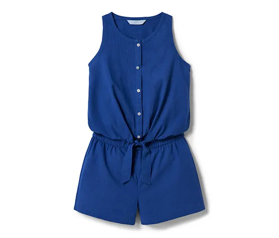 Jumpsuit mit Leinen