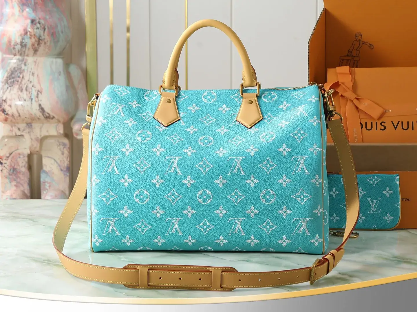 Louis Vuitton Brown Speedy Monogram Canvas Top Handle Bag product photo from LabelPicks