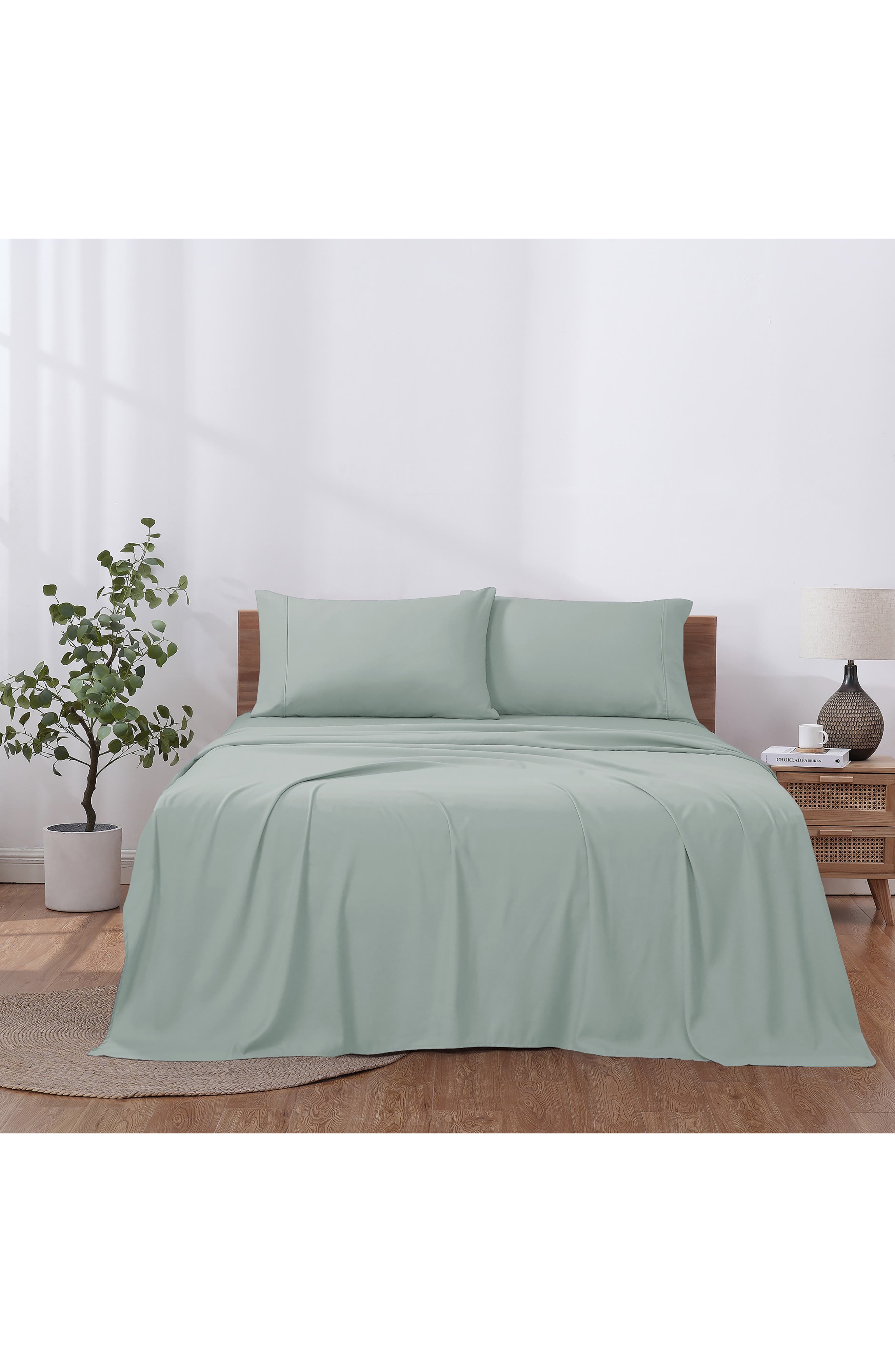Modern Threads Solid Microfiber Sheet Set