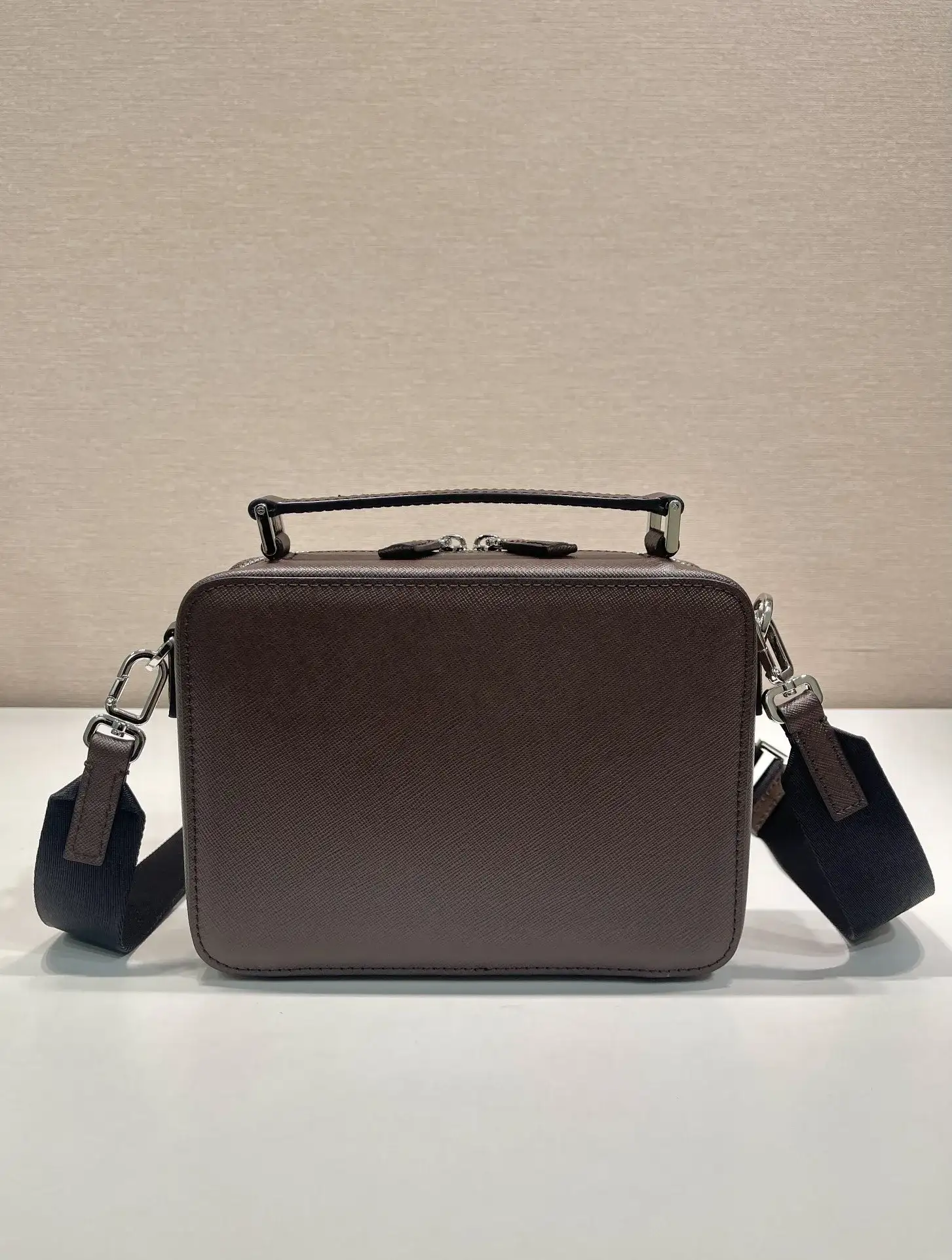 Prada Grained Leather Shoulder Bag product photo from LabelPicks