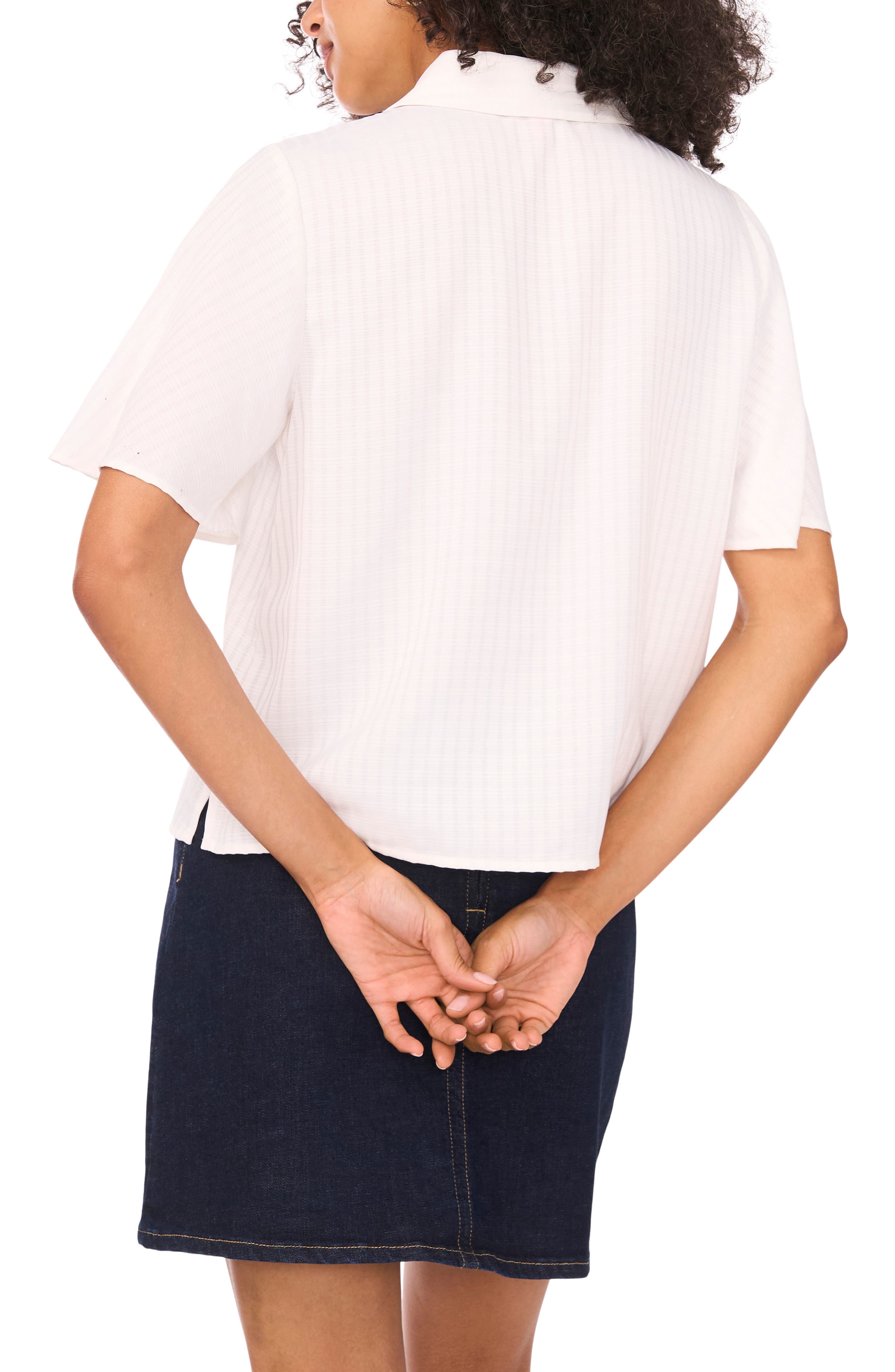 Vince Camuto Tonal Stripe Button-Up Shirt