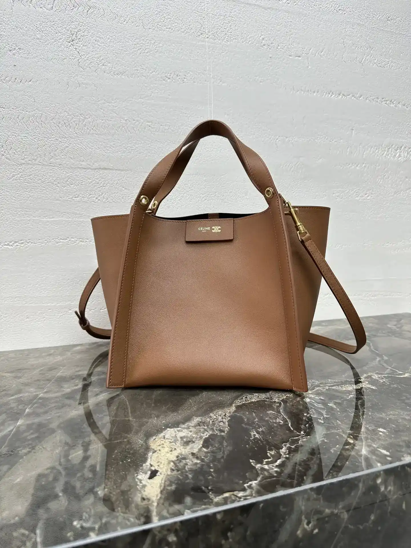 Bottega Veneta Calfskin Top Handle Bag product photo from LabelPicks