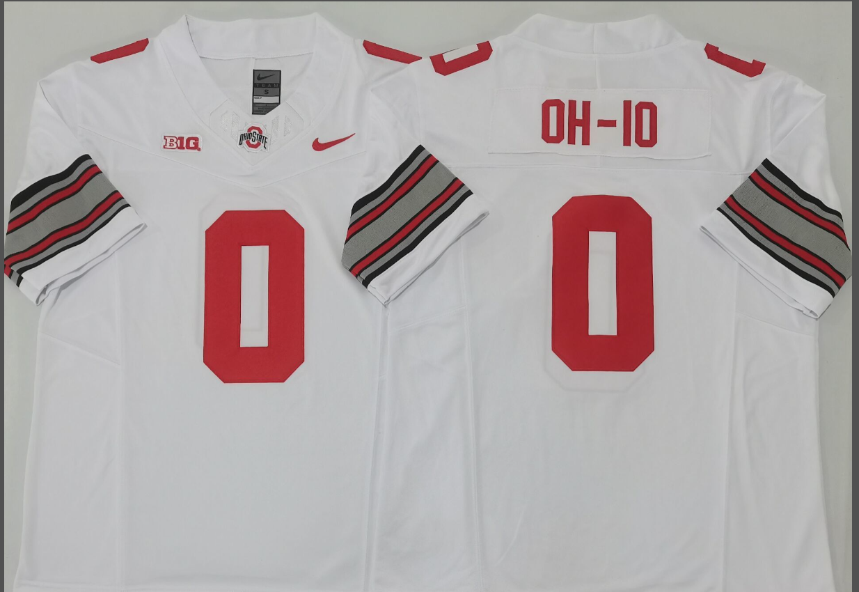 OH-10 NCAA Ohio State Buckeyes Nike Vapor Limited Jersey