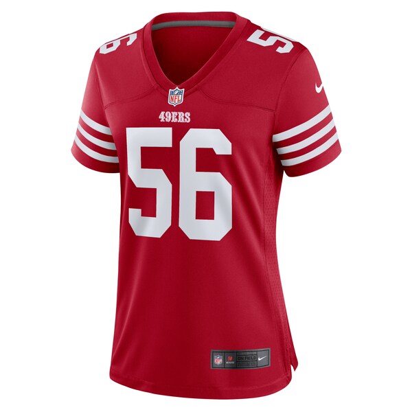 Leonard Floyd San Francisco 49ers Nike Women's Team Game Jersey -  Scarlet
