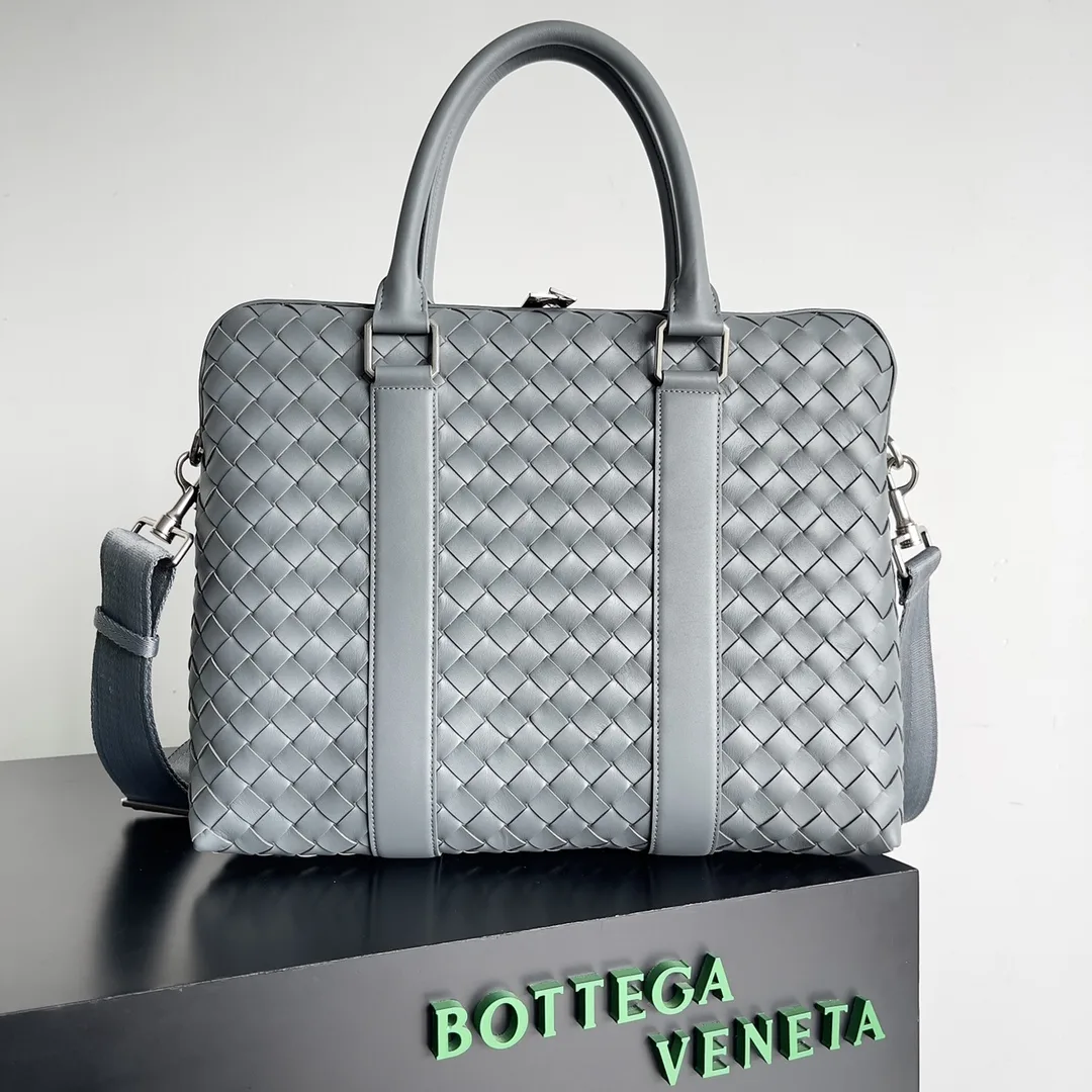 Bottega Veneta Intrecciato Woven Leather Top Handle Bag product photo from LabelPicks