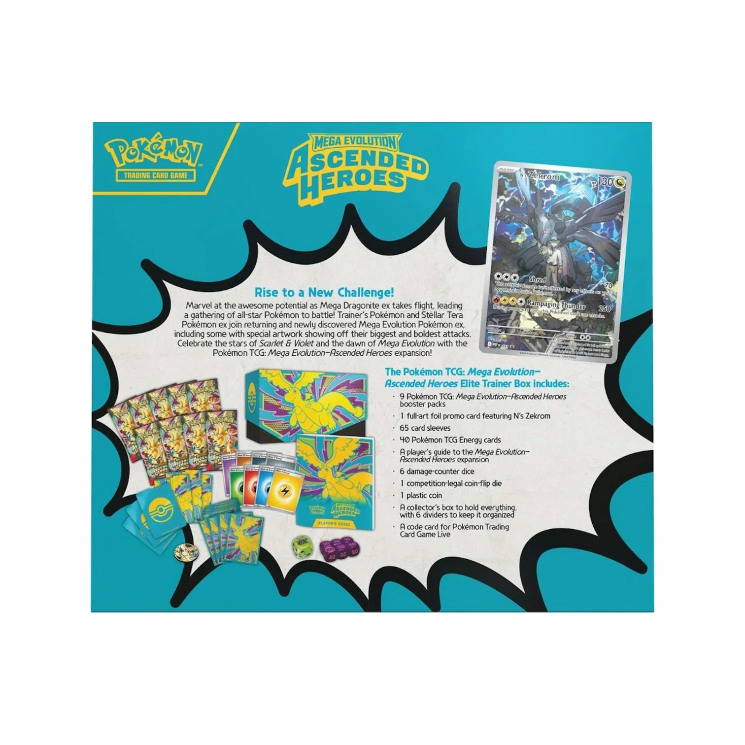 Pokemon TCG: Mega Evolution - Ascended Heroes Elite Trainer Box