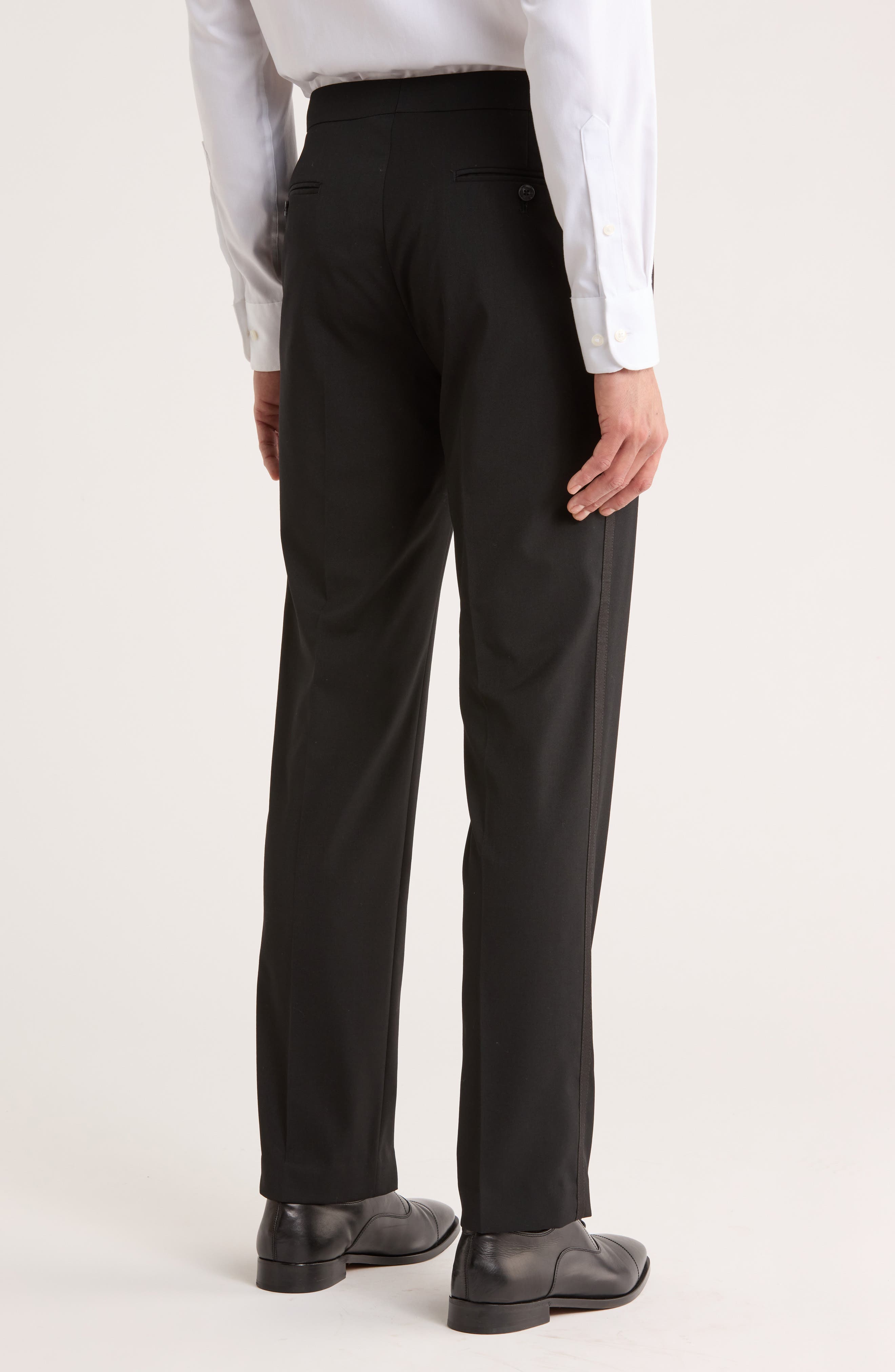 Tommy Hilfiger Flat Front Tuxedo Pants
