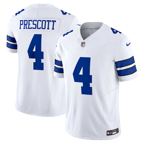 Dak Prescott Dallas Cowboys Nike Vapor F.U.S.E. Limited Jersey - White/Navy