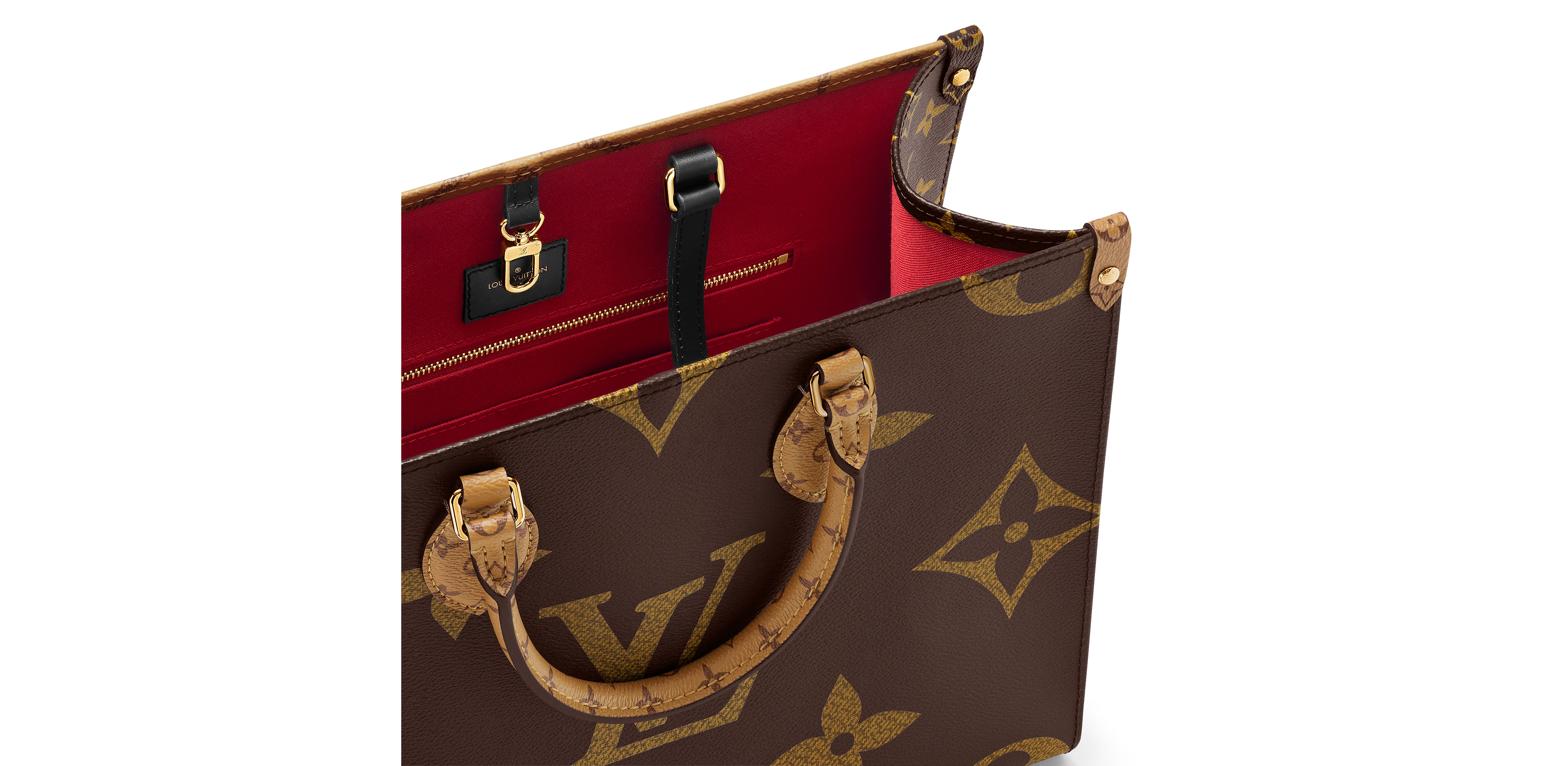OnTheGo MM – Bolsa Tote Feminina Monogram de Luxo Modelo: M45320