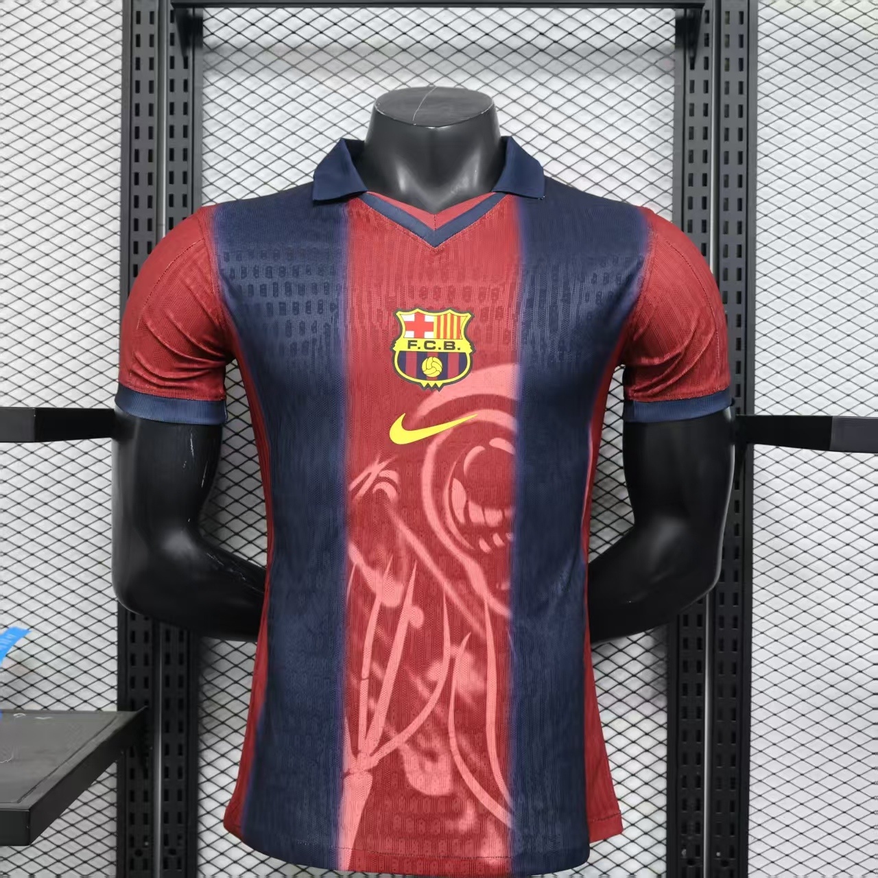 Barcelona X Travis Scott Home Player Version Jersey 25-26 Non-Customize