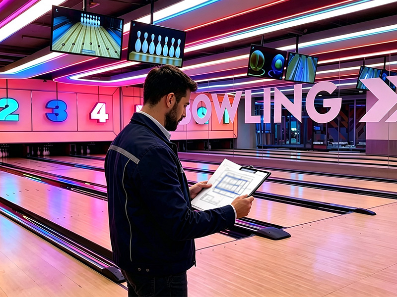 Step 1: Existing Bowling Center Assessment & Equipment Evaluation