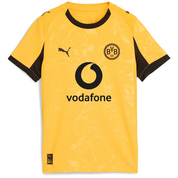 Borussia Dortmund Puma Youth 2025/26 Cup Replica Jersey - Yellow