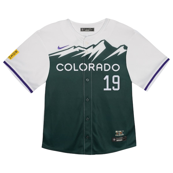 Charlie Blackmon Colorado Rockies Nike Toddler City Connect Limited Player Jersey - Green