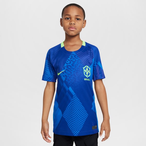 Brazil National Team Nike Youth 2025/26 Away Replica Jersey - Blue