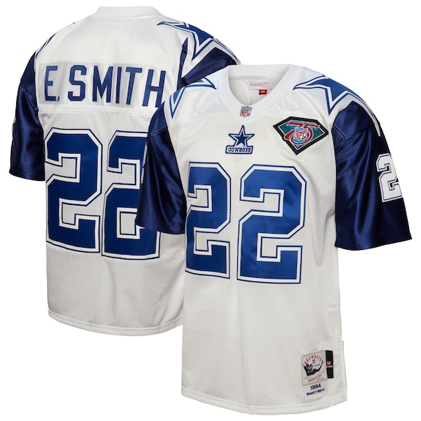 Emmitt Smith Dallas Cowboys  1994 Authentic Jersey - White