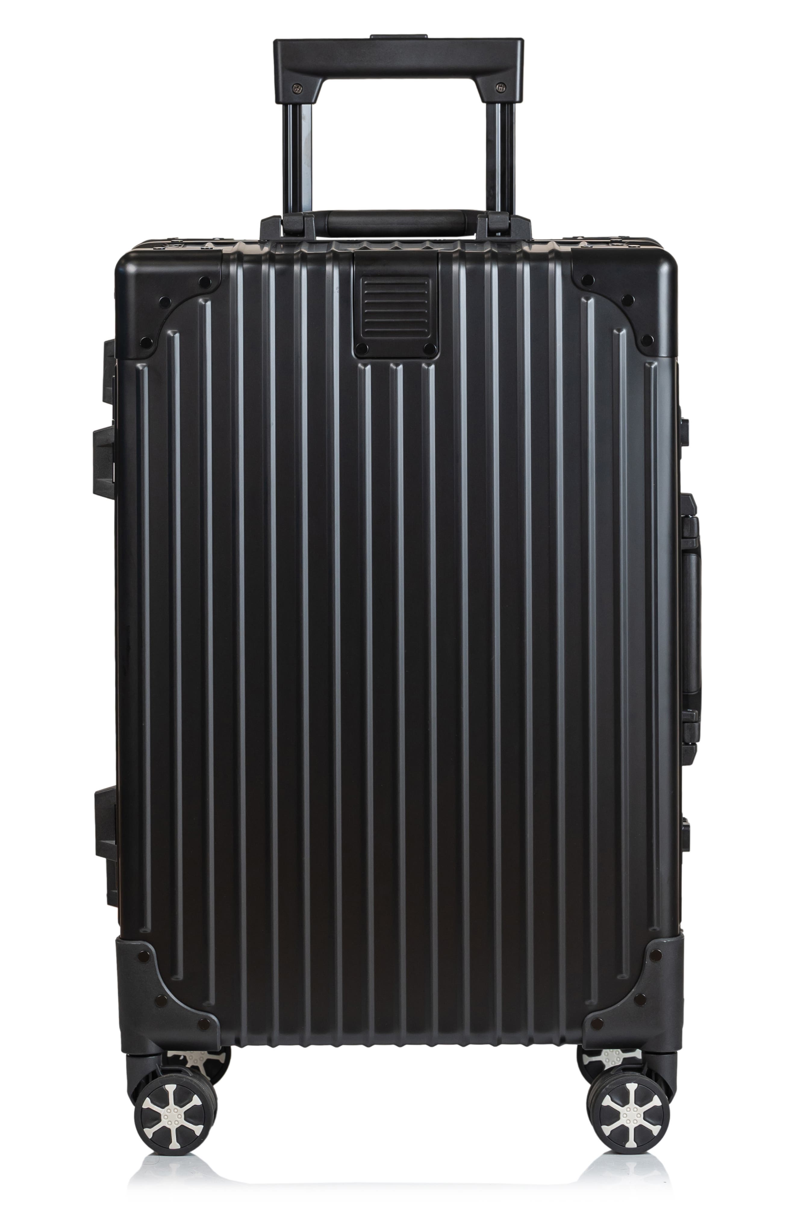CHAMPS Aluminum Hardside Spinner Suitcase Carry-On
