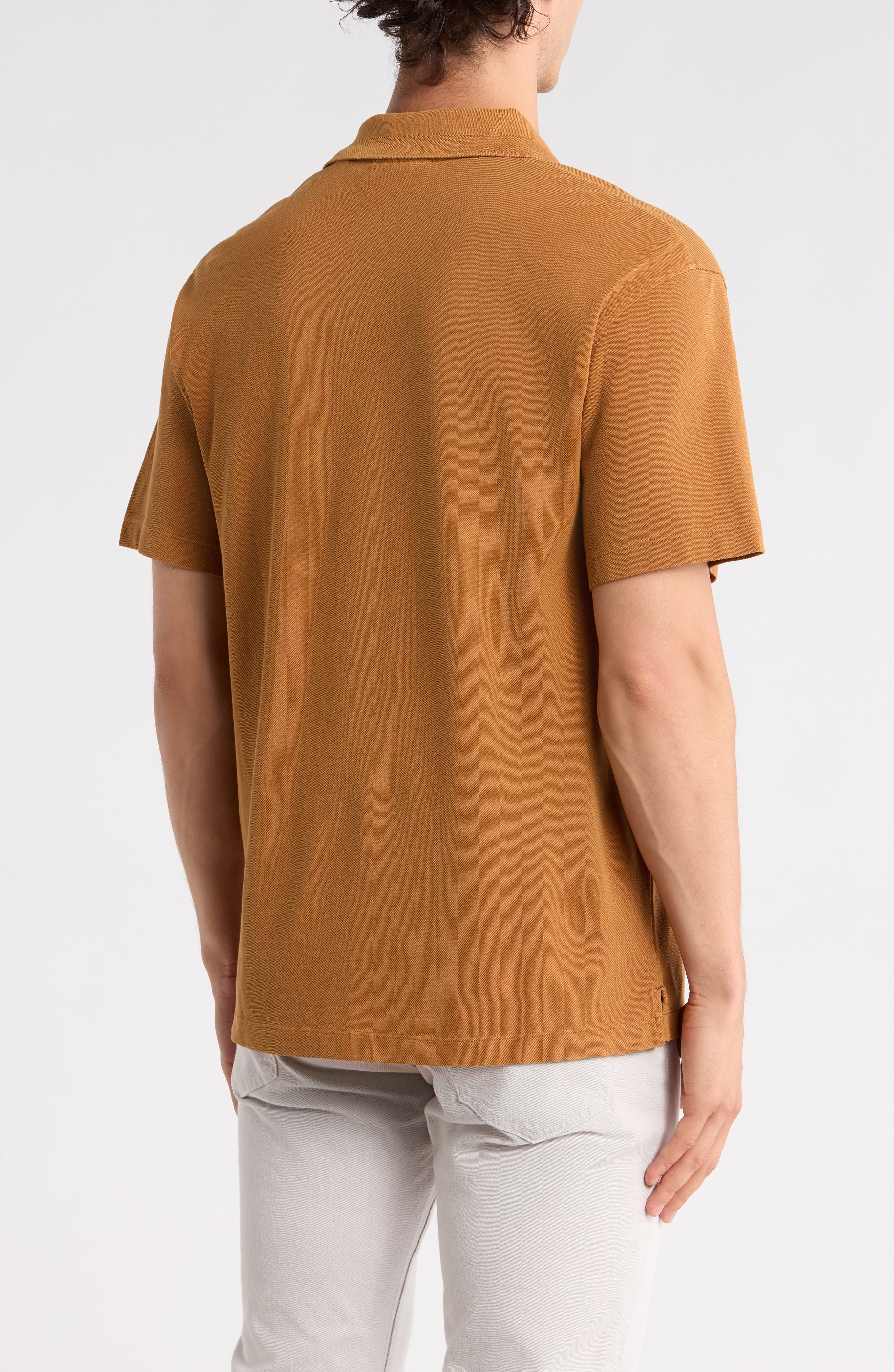 Scotch & Soda Relaxed Fit Cotton Piqué Polo