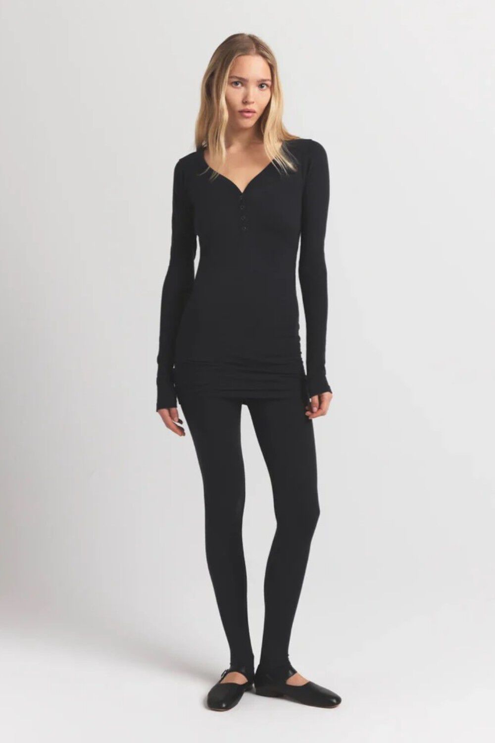 SKIMS HENLEY DRESS