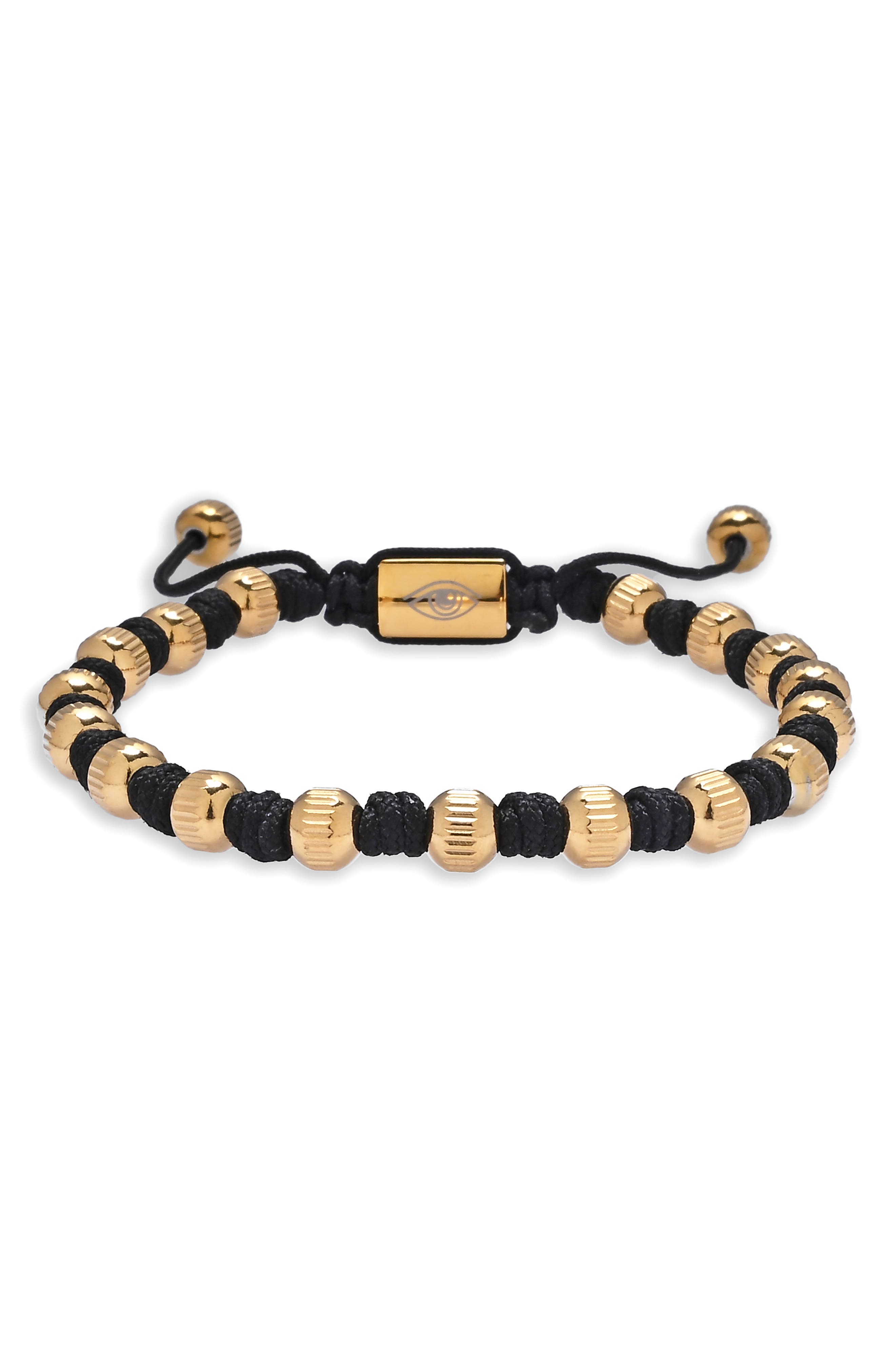 EYE CANDY LOS ANGELES Eli Beaded Slider Bracelet