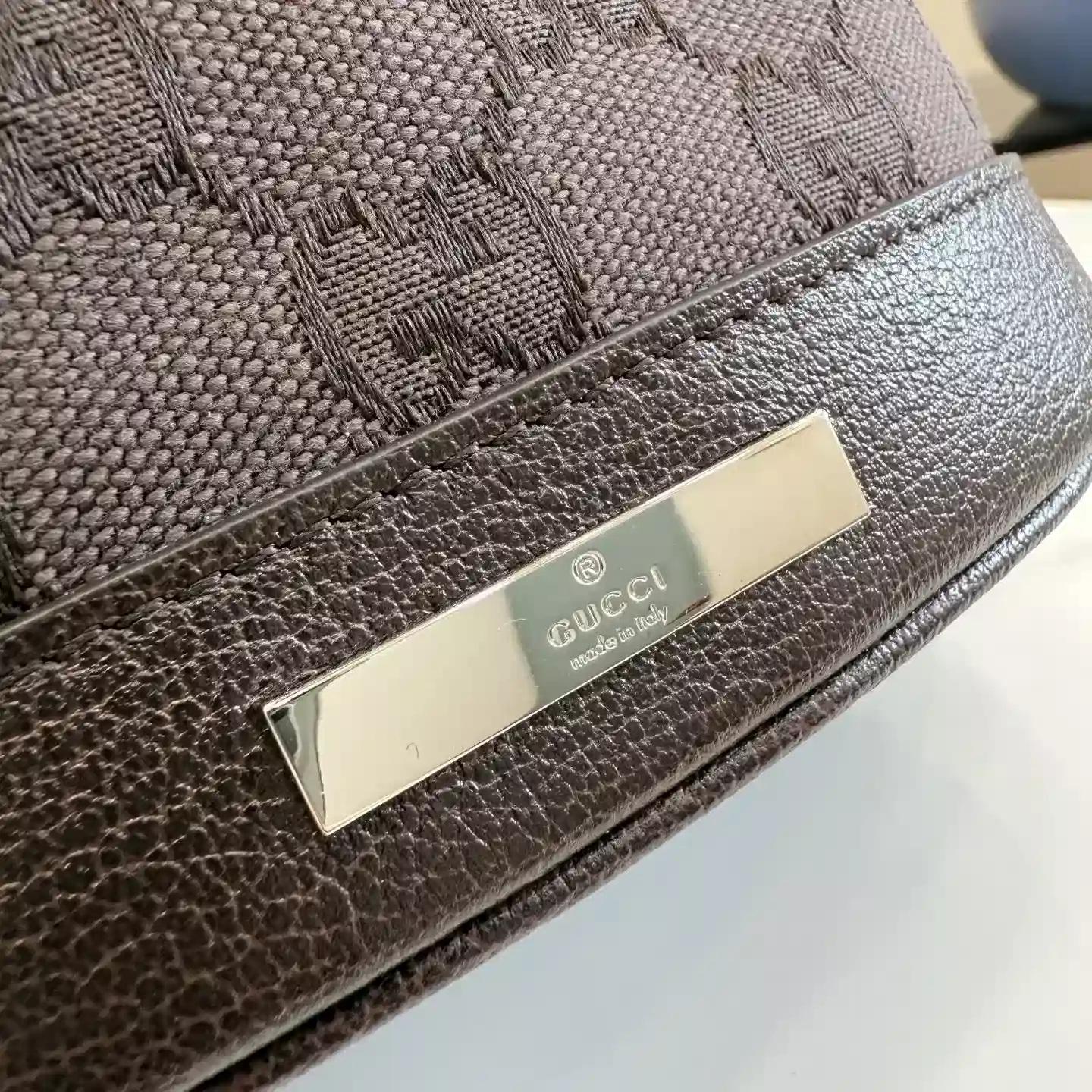 Gucci Generation Brown Canvas and Leather Bucket Bag product photo from LabelPicks