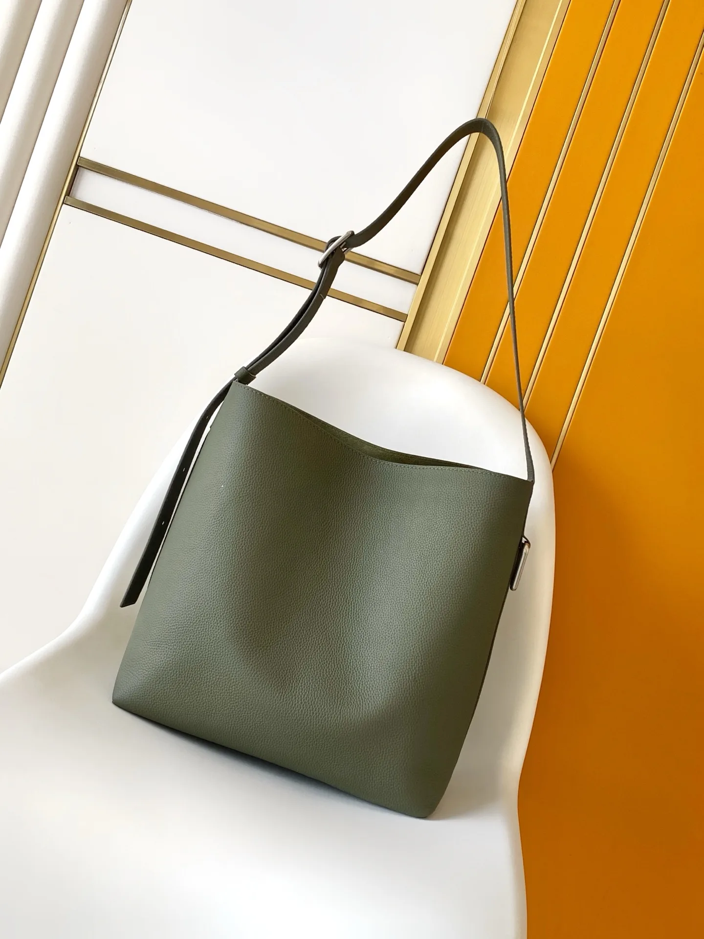 Louis Vuitton Grained Leather Hobo Bag product photo from LabelPicks