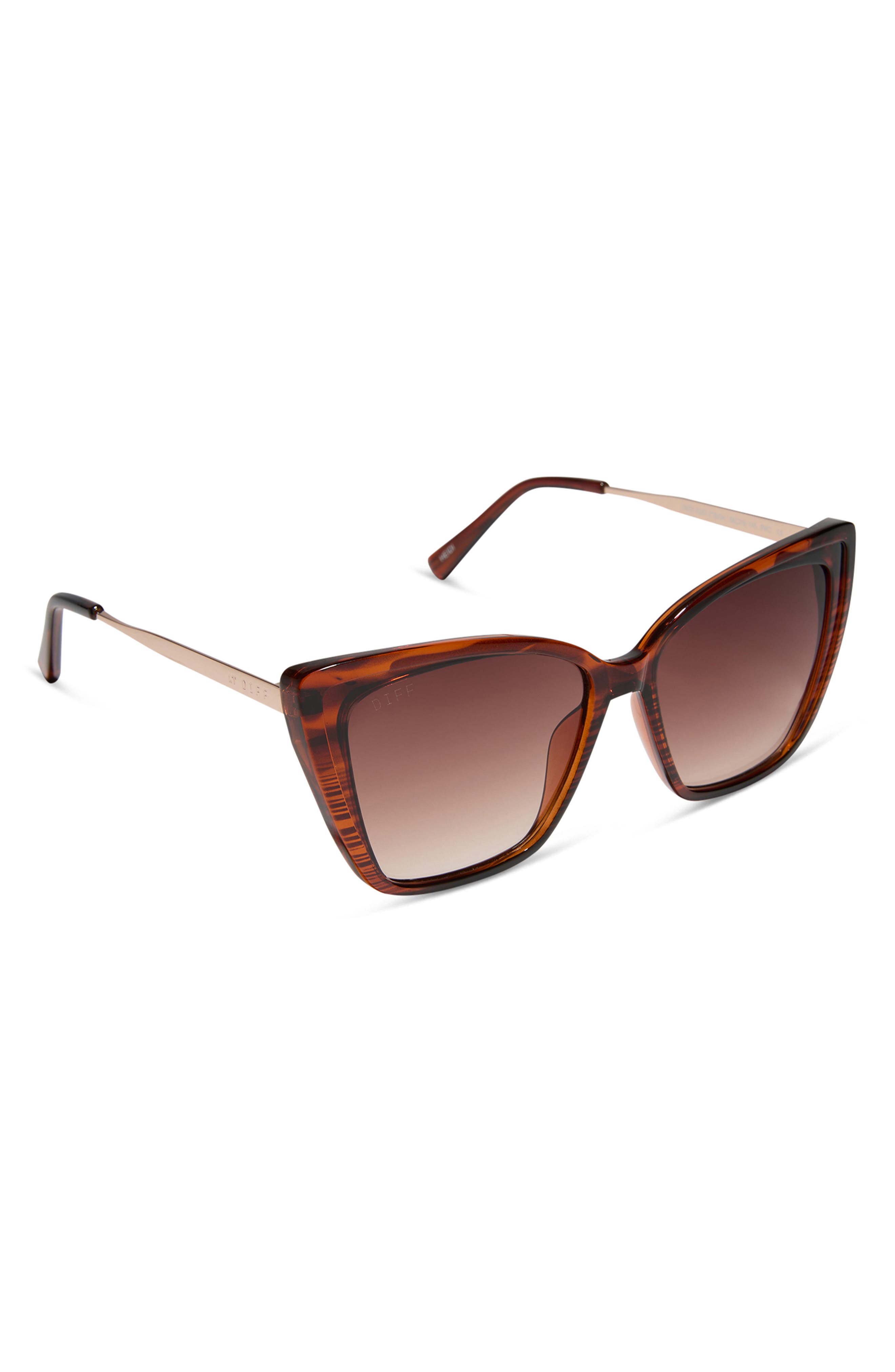 DIFF Heidi 56mm Cat Eye Sunglasses