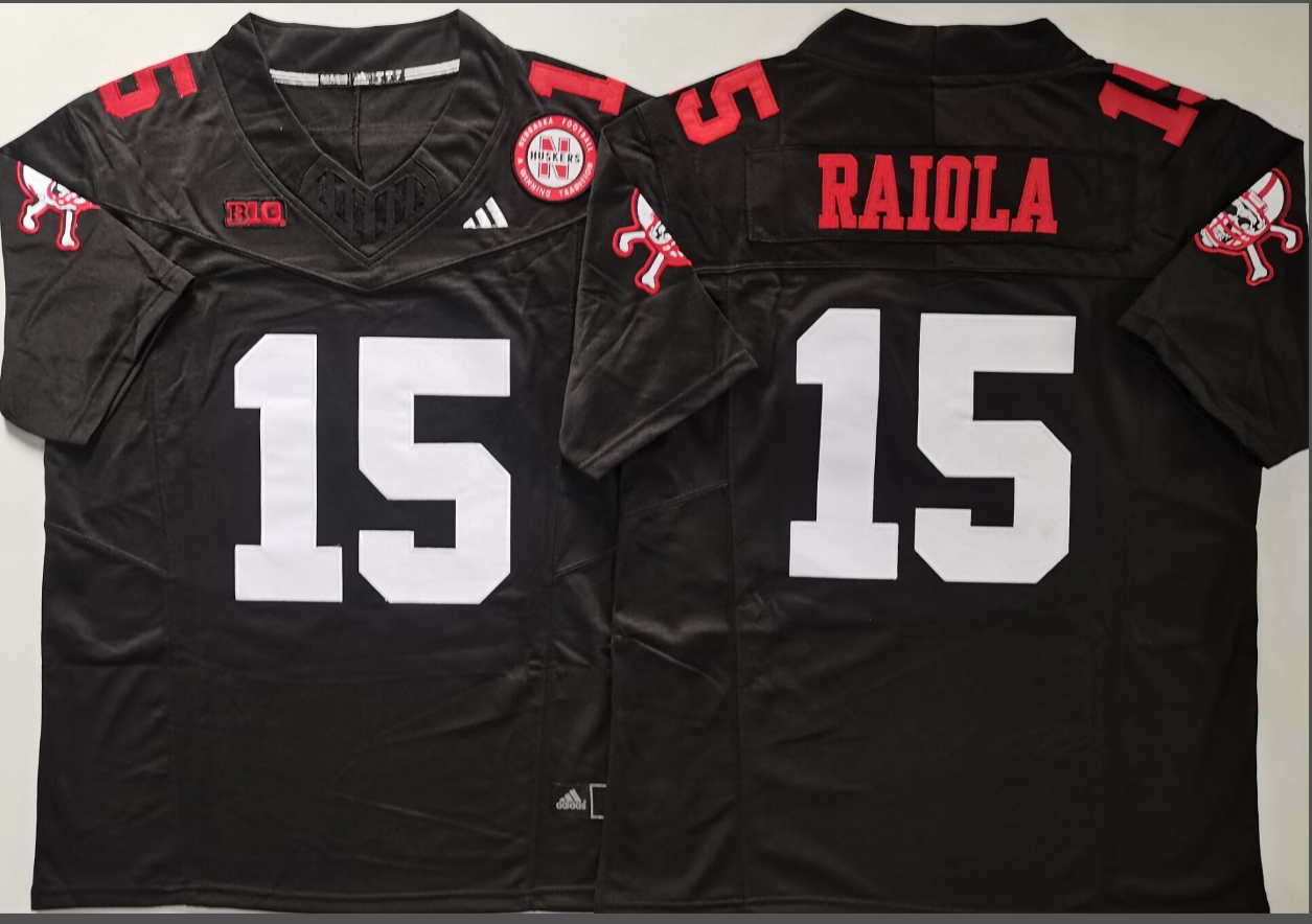 Dylan Raiola NCAA Nebraska Cornhuskers Adidas Vapor Limited Jersey