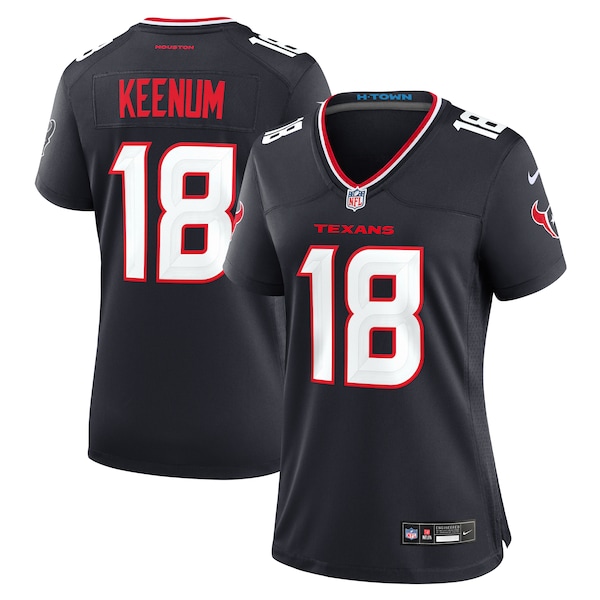 Case Keenum Houston Texans Nike Women's Team Game Jersey -  Navy