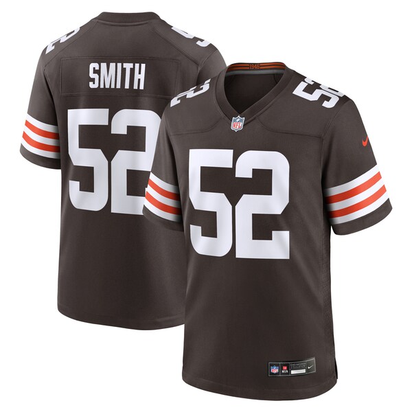 Elerson Smith Cleveland Browns Nike Team Game Jersey -  Brown