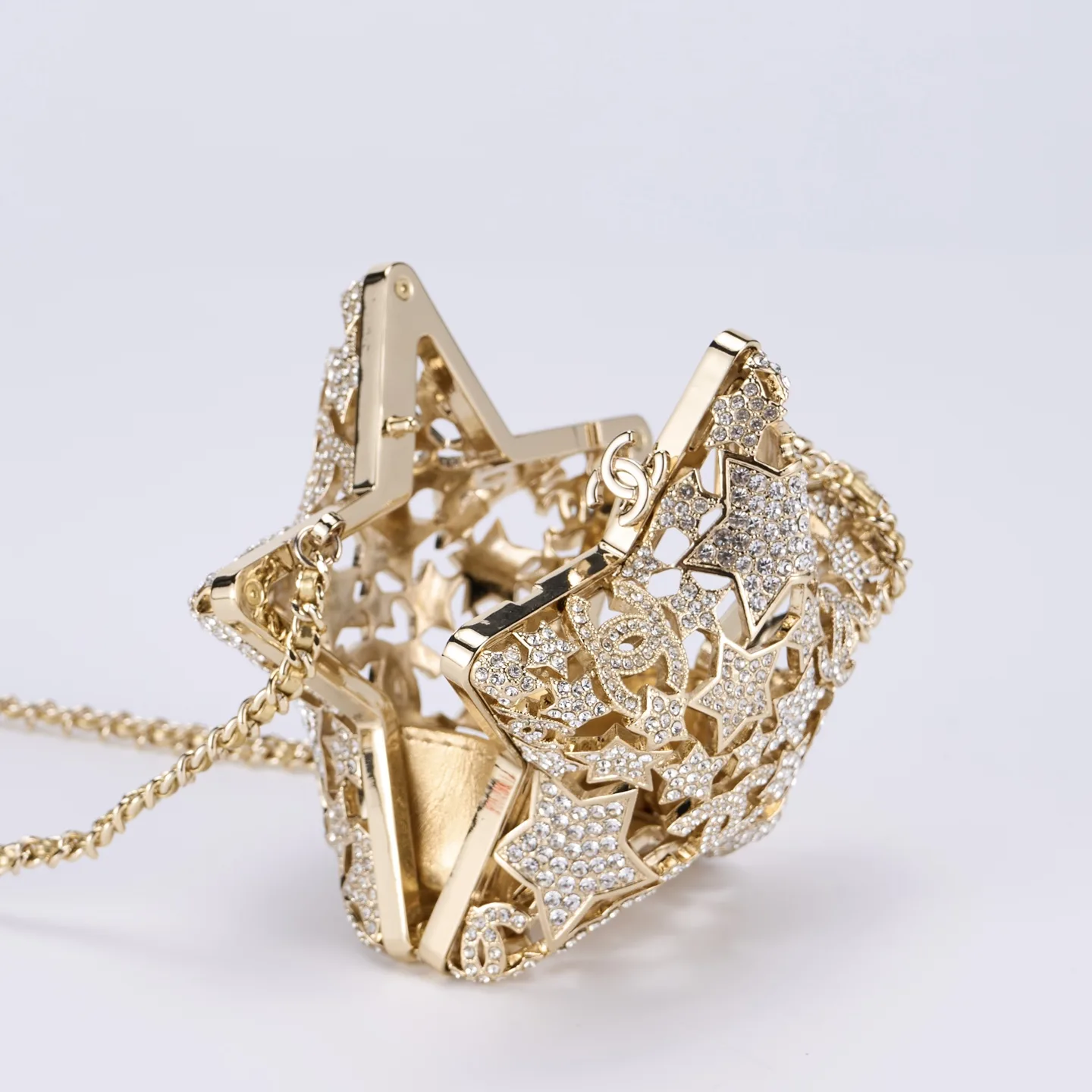 Chanel Gold Crystal Evening Bag product photo from LabelPicks