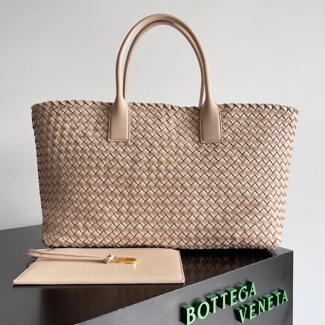 Bottega Veneta Cabat Intrecciato Woven Leather Tote Bag product photo from LabelPicks