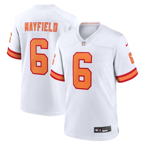 Baker Mayfield '76 Tampa Bay Buccaneers Nike  Player Game Jersey - White/Red/Orange