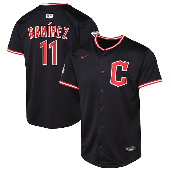 Jose Ramirez Cleveland Guardians Nike Youth Alternate Limited Player Jersey - Pitch Blue/White