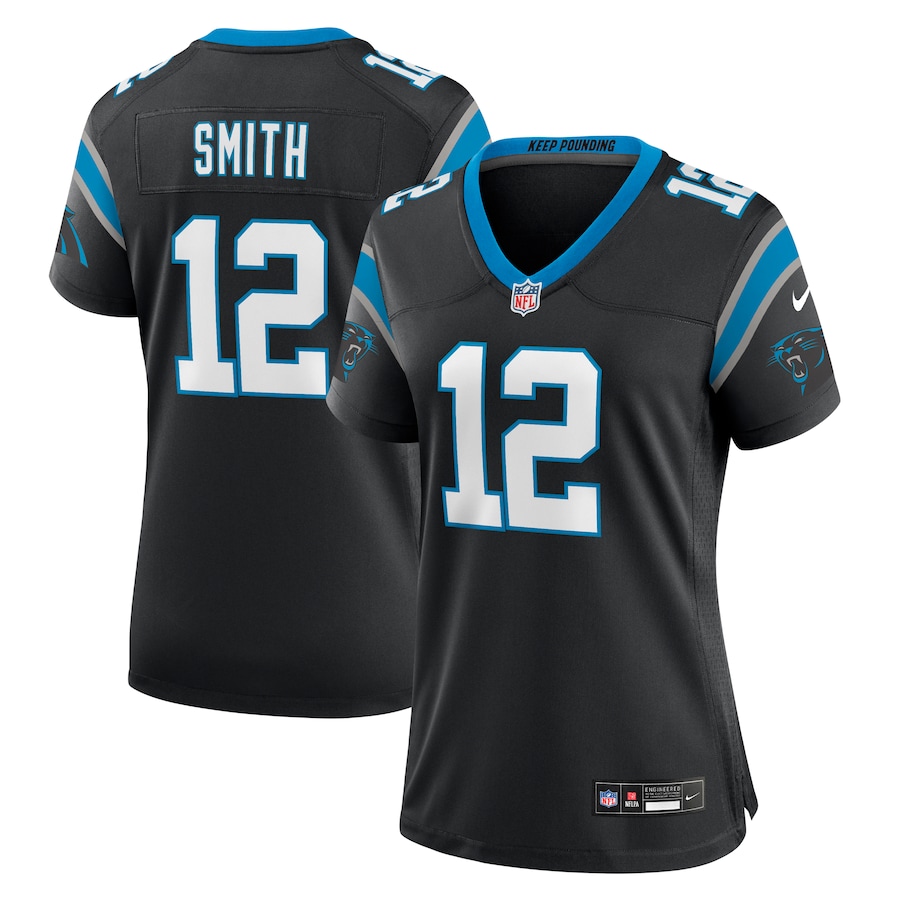 Shi Smith Carolina Panthers Nike Women's Team Game Jersey - Black
