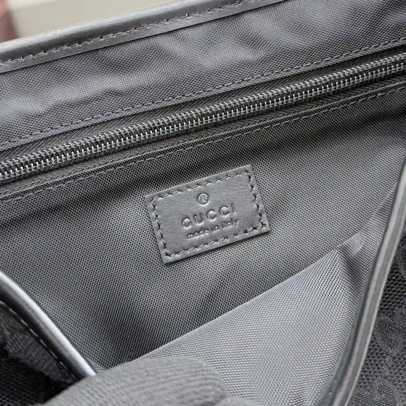 Gucci Black Canvas and Leather Crossbody Bag product photo from LabelPicks
