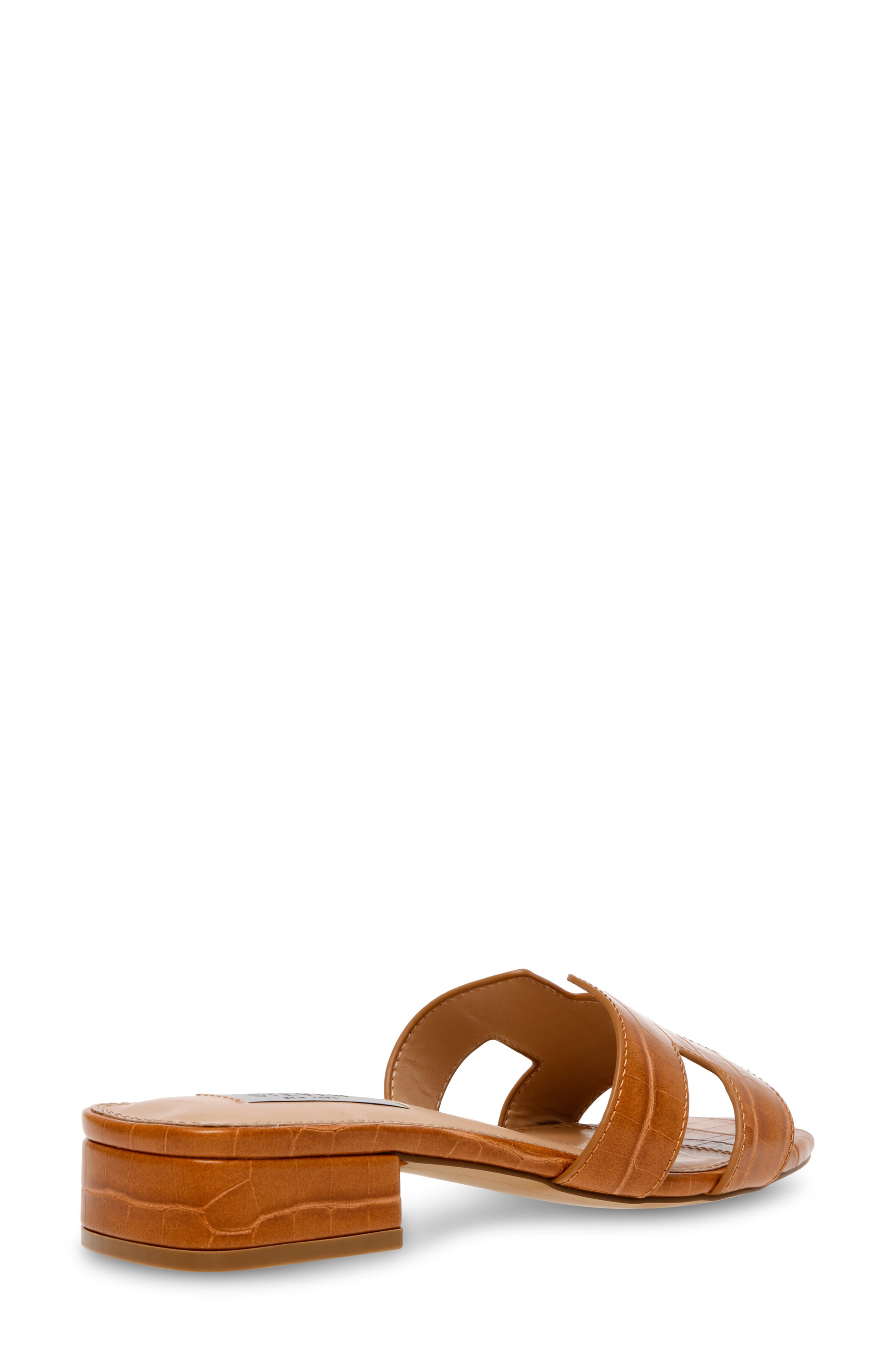 Steven New York Hutchy Croc Embossed Sandal