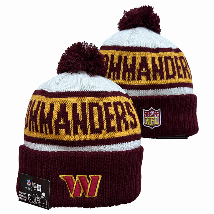 WASHINGTON COMMANDERS KNIT HAT