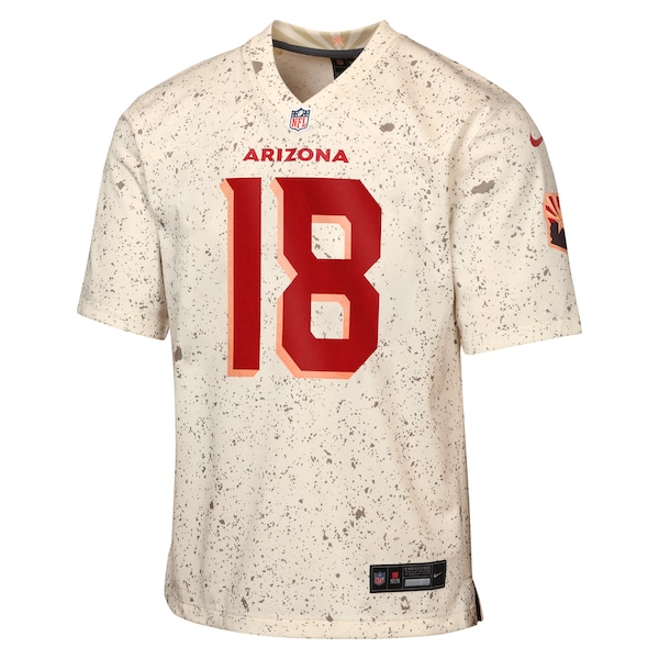 Marvin Harrison Jr. Arizona Cardinals Nike Youth 2025 Rivalries Collection Game Jersey - Natural