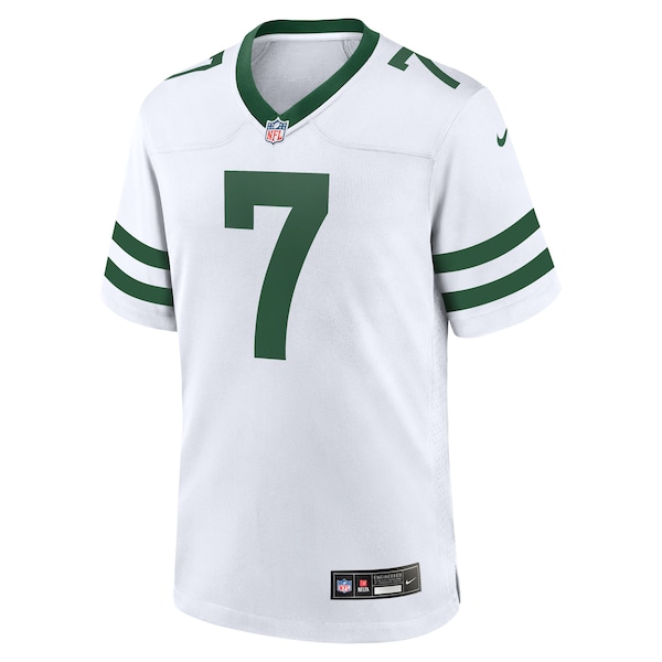 Justin Fields New York Jets Nike Game Jersey - Legacy White