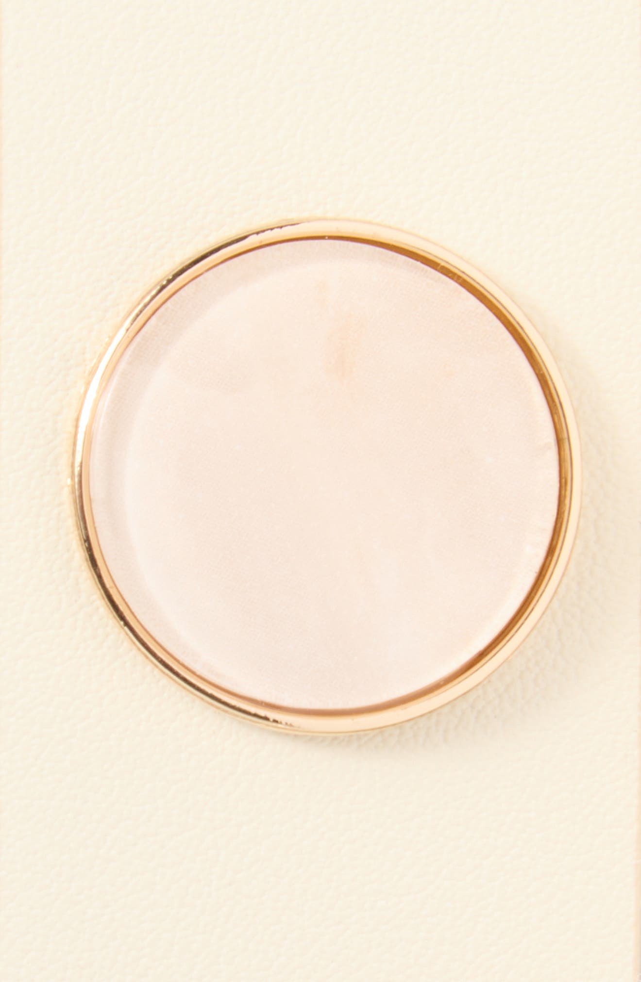 Steve Madden Dome Stud Faux Leather Belt