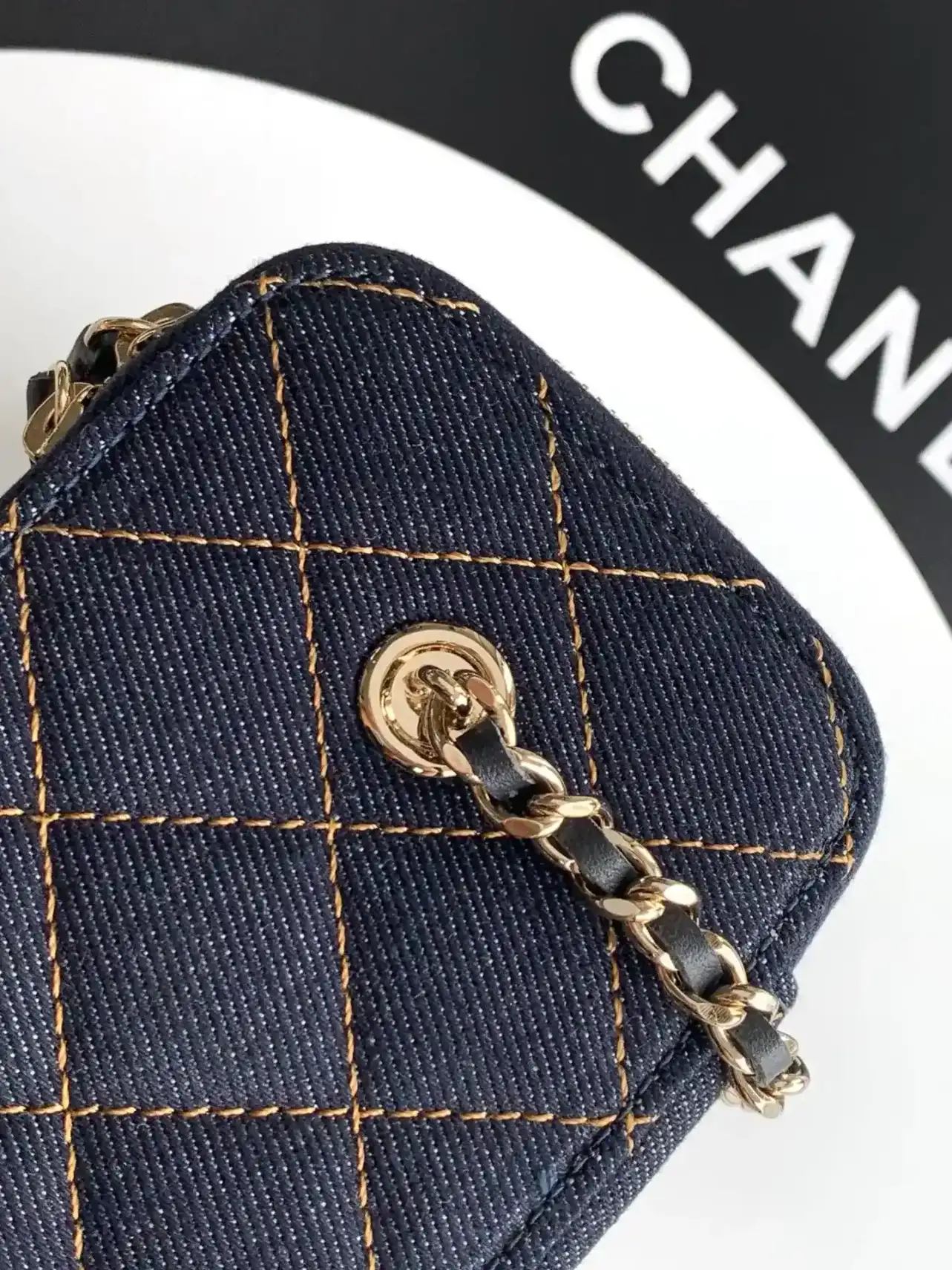 Chanel Denim Top Handle Bag product photo from LabelPicks