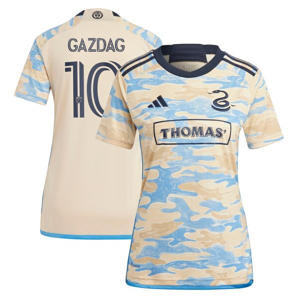 Daniel Gazdag Philadelphia Union adidas Women's 2024 For Philly Replica Jersey -