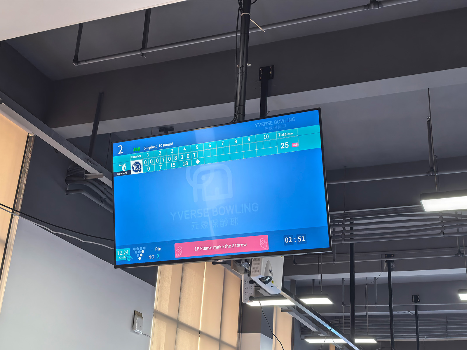Bowling Lane Score Display