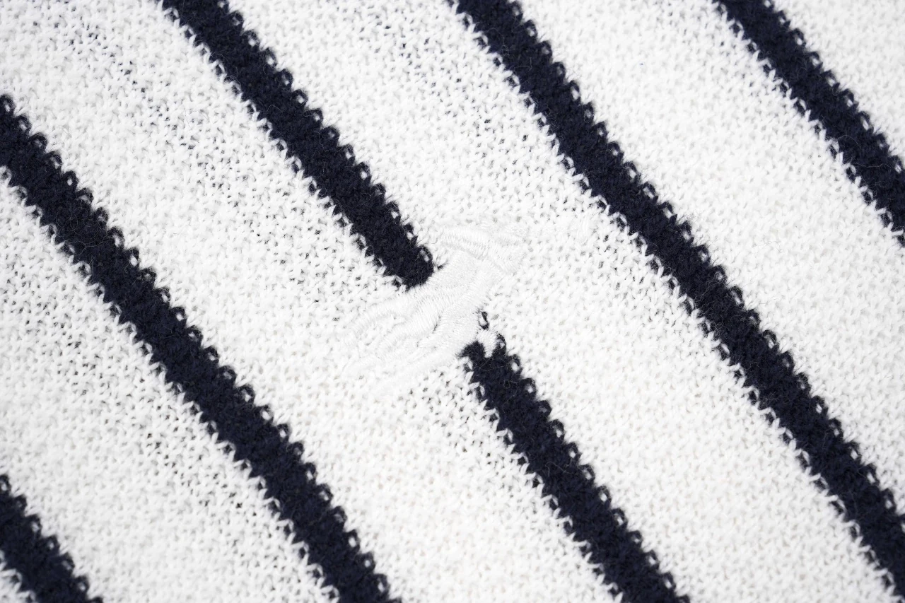 Ralph Lauren White Stripe Pony Embroidered Linen Polo Shirt product photo from LabelPicks